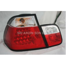 BMW E46 Red Clear LED Tail Lamp